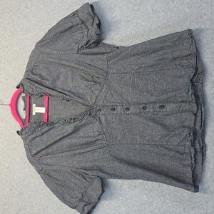 Vixen Denim Cotton Top